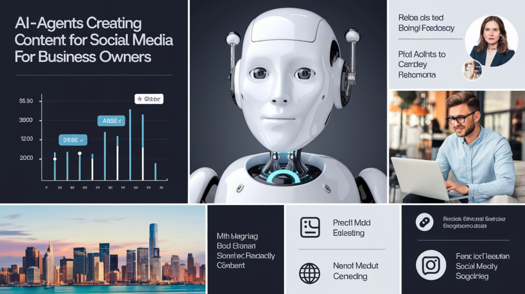 What Is the Latest News on AI Agents Creating Content for Social Media for Business Owners